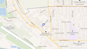 Map for Belridge Apartments - Oceano, CA