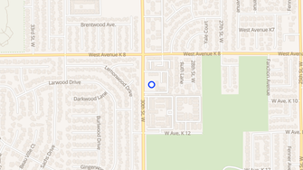 Map for West Oaks Apartments - Lancaster, CA