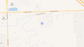 Map for Kearsley Creek Townhomes - Davison, MI