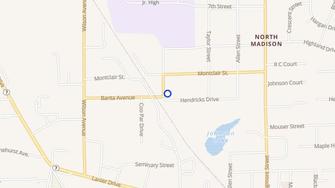 Map for Eversole F M Apartments - Madison, IN