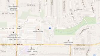 Map for Robin Hill Apartments - Kansas City, MO
