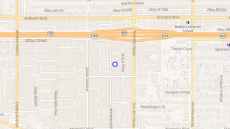 Map for Orangebrook Manor Apartments - Encino, CA