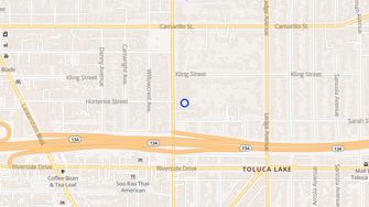 Map for Sunbelt Toluca Apartments - Toluca Lake, CA