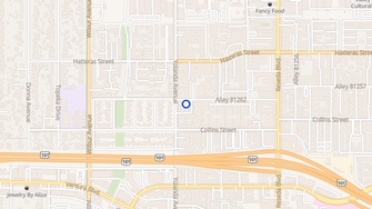 Map for Villa Yolanda Apartments - Tarzana, CA