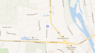 Map for Elm Apartments - Carpentersville, IL