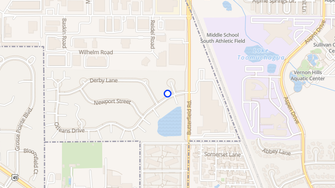 Map for Lakewood Village Apartments - Mundelein, IL