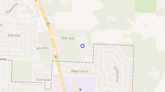 Map for Regency Arms Apartments - Milton, FL
