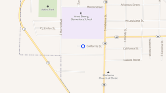 Map for South Pointe Apartments - Marianna, AR