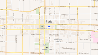Map for Housing Authority Of Paris - Paris, TX