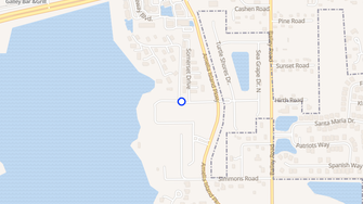 Map for Marsh Cove Condominiums - Fernandina Beach, FL