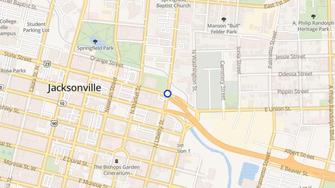 Map for Centennial East - Jacksonville, FL