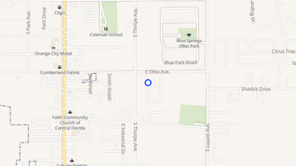 Map for Greenleaf Garden Apartments - Orange City, FL