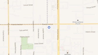 Map for Casa Blanca Apartments - Chino, CA