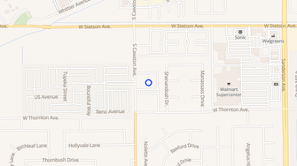 Map for Riverdale Apartment Homes - Hemet, CA