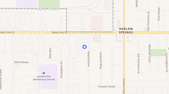 Map for Park Valaria Apartments - Highland, CA