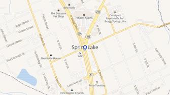 Map for Northpoint Apartments - Spring Lake, NC