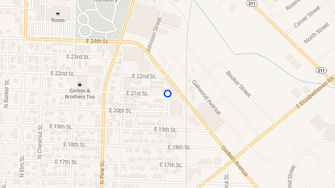 Map for Godwin Avenue Apartments - Lumberton, NC