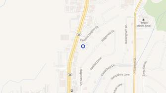 Map for Sunset Inn Motel - El Paso, TX