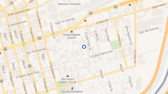 Map for Alamito Apartments - El Paso, TX