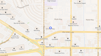 Map for Ethan Terrace Apartments - Sacramento, CA