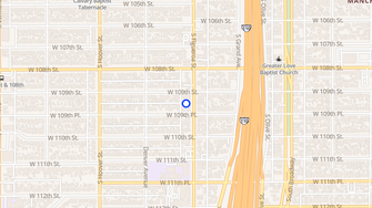 Map for LA Pro III Apartments - Los Angeles, CA