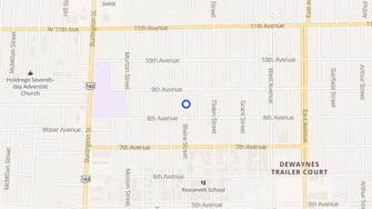 Map for Burlington Place Apartments - Holdrege, NE