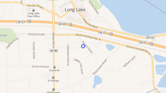 Map for Hillside Terrace Apartments - Long Lake, MN