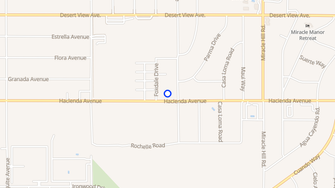Map for Linda Vista Senior Residence - Desert Hot Springs, CA