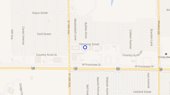 Map for College Heights Apartments - Dodge City, KS