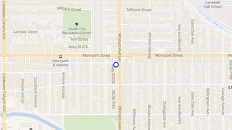 Map for 4343 Whitsett - Studio City, CA