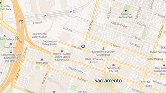 Map for 7th & H Apartments - Sacramento, CA