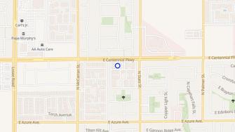 Map for Joshua Hills - North Las Vegas, NV