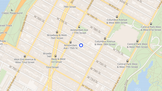 Map for 154 West 76th Street - New York, NY