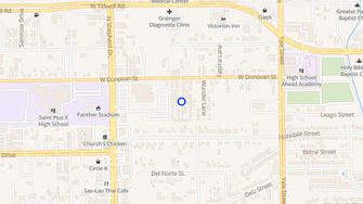 Map for Donovan Village - Houston, TX