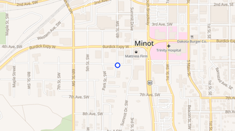 Map for Terrace Heights - Minot, ND
