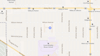 Map for Bernardin Manor Apartments - Calumet City, IL
