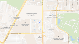 Map for Four Turnberry Place - Las Vegas, NV