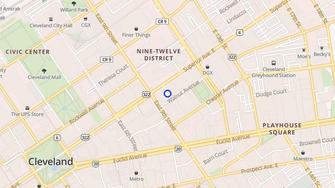 Map for Residences at 1717 - Cleveland, OH