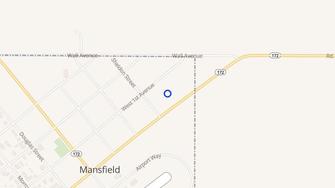 Map for Mansfield Manor - Mansfield, WA