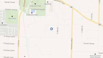 Map for Oakwood Gardens Apartments - Fort Smith, AR