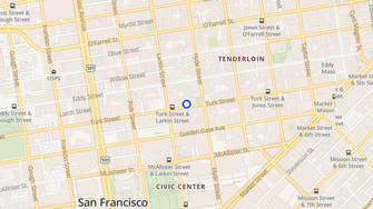 Map for Sala Burton Manor - San Francisco, CA