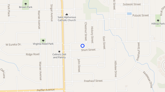 Map for Short Street Apartments - Lemont, IL