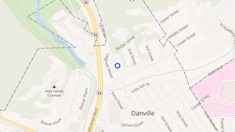 Map for Heritage Heights Apartments - Danville, PA