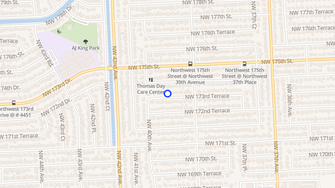 Map for 3951 NW 173 Terrace - Miami, FL