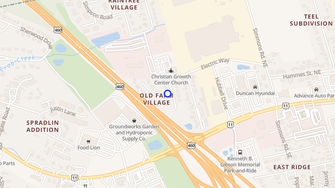 Map for Linden Grove Apartments - Christiansburg, VA