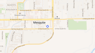 Map for The Sands Apartments - Mesquite, NV