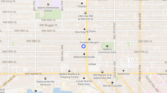 Map for Soren Apartments - Seattle, WA