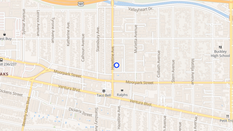 Map for Carson Oakwood Apartments - Sherman Oaks, CA