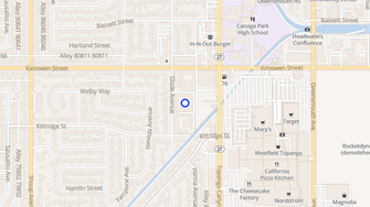 Map for Glade Apartments - Woodland Hills, CA