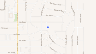 Map for Agua Caliente Spa Apartments - Desert Hot Springs, CA